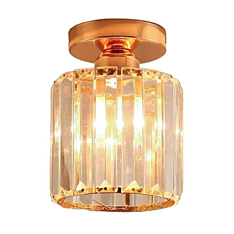 Luxury Crystal Semi-Flush Mount Ceiling Light - Image 4