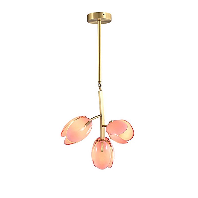 Floral Bloom Brass Chandelier Series - Image 12