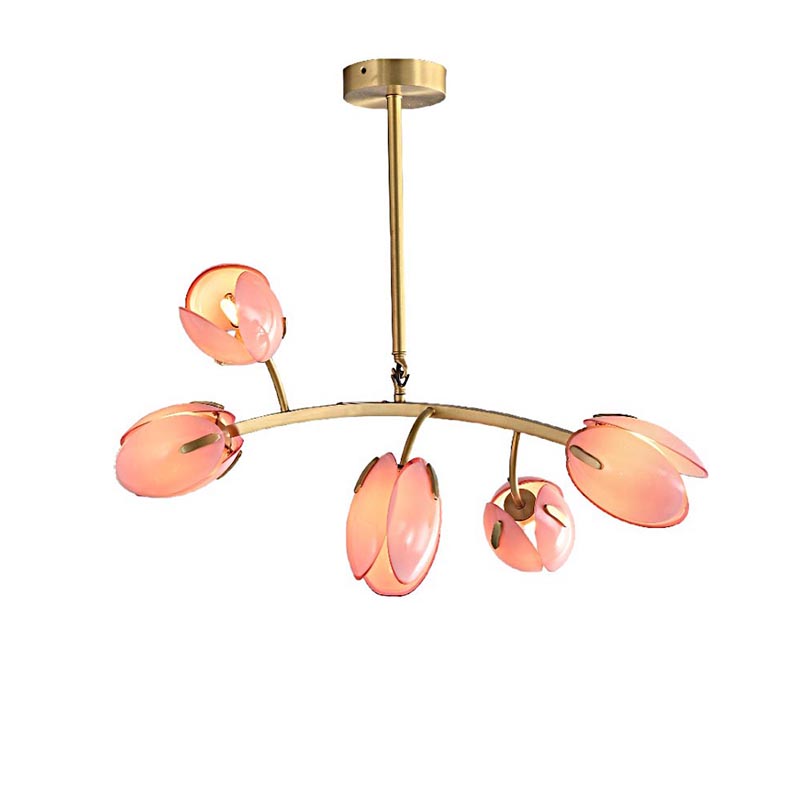 Floral Bloom Brass Chandelier Series - Image 6
