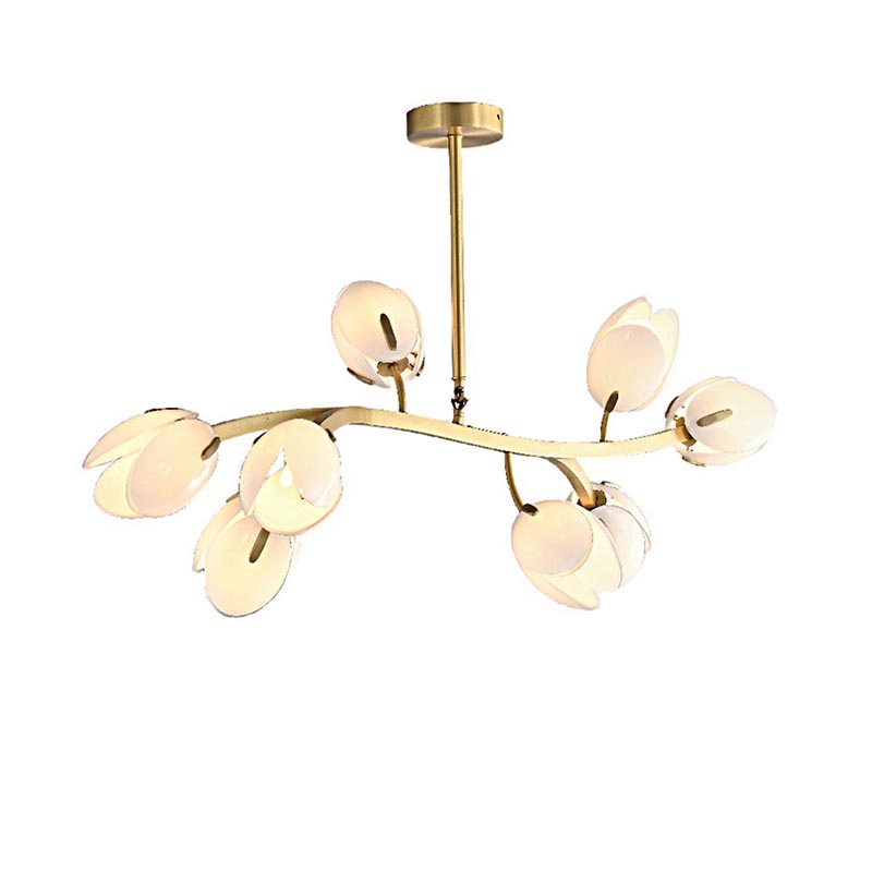 Floral Bloom Brass Chandelier Series - Image 15