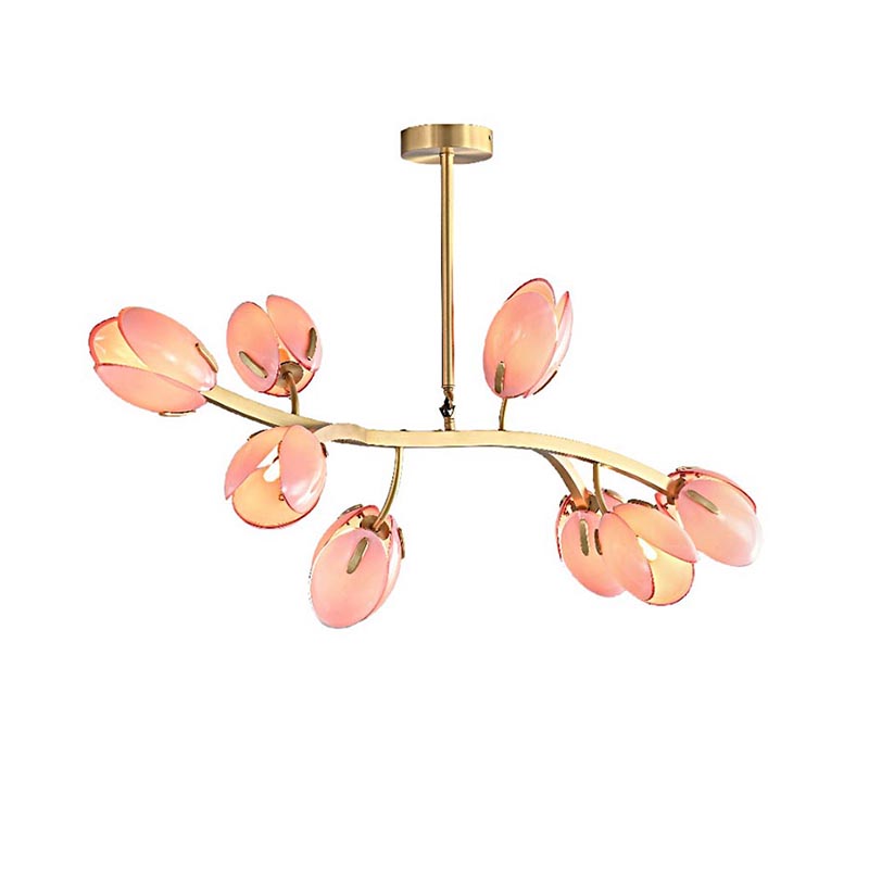 Floral Bloom Brass Chandelier Series - Image 18