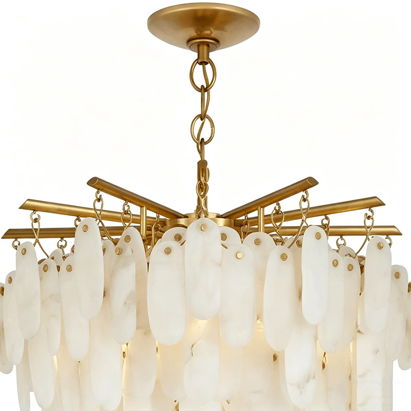 Alabaster Cascade Tiered Pendant Duo - Image 6