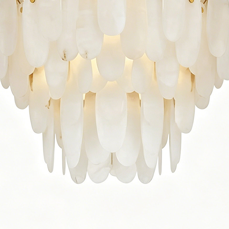 Alabaster Cascade Tiered Pendant Duo - Image 2