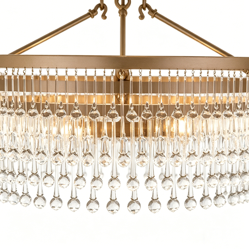 Tiered Waterfall Crystal Chandelier - Image 2