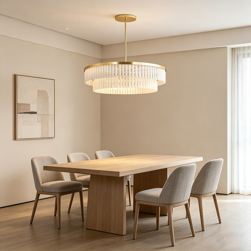 Tiered Linear Drop Chandelier Collection - Image 7