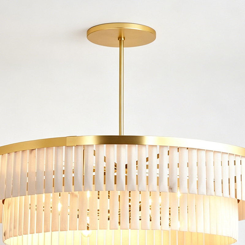 Tiered Linear Drop Chandelier Collection - Image 8