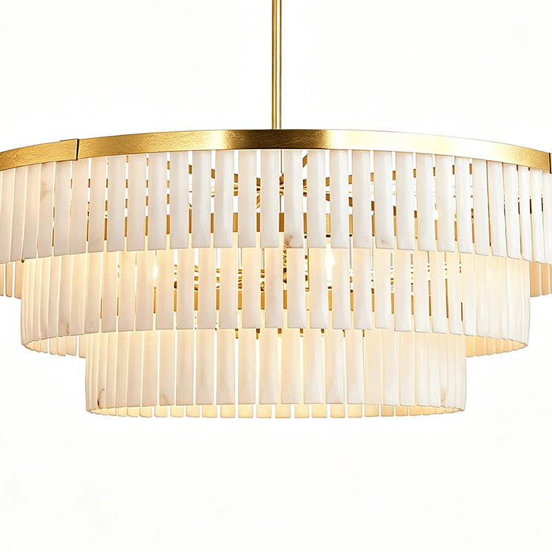Tiered Linear Drop Chandelier Collection - Image 11