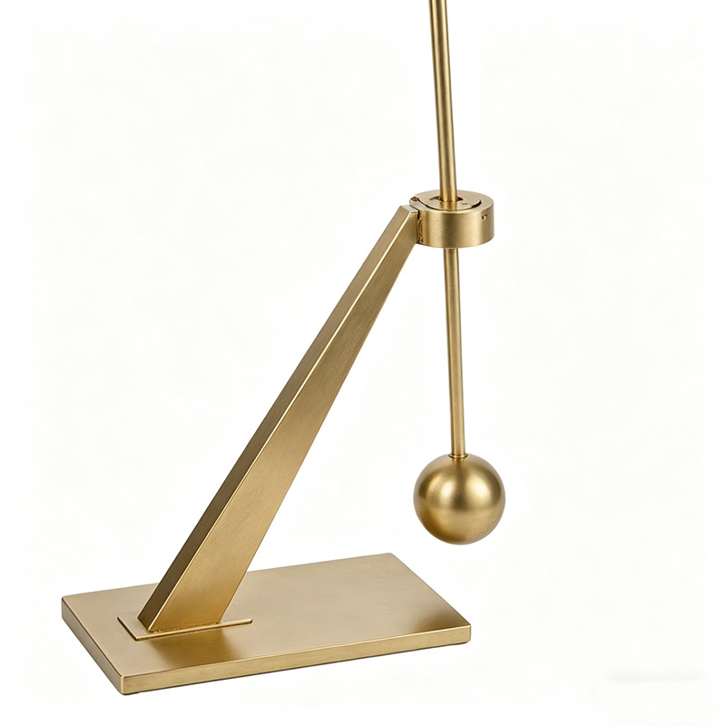 Counterbalance Brass Task Floor Lamp - Image 2