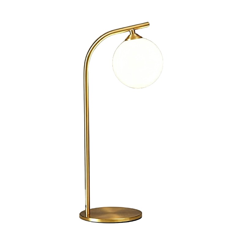 Luxury Vintage Brass & Glass Task Desk Lamp Collection (3 Styles) - Image 3