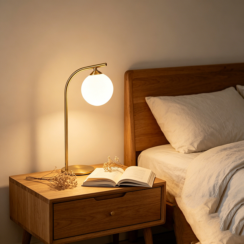 Luxury Vintage Brass & Glass Task Desk Lamp Collection (3 Styles) - Image 2