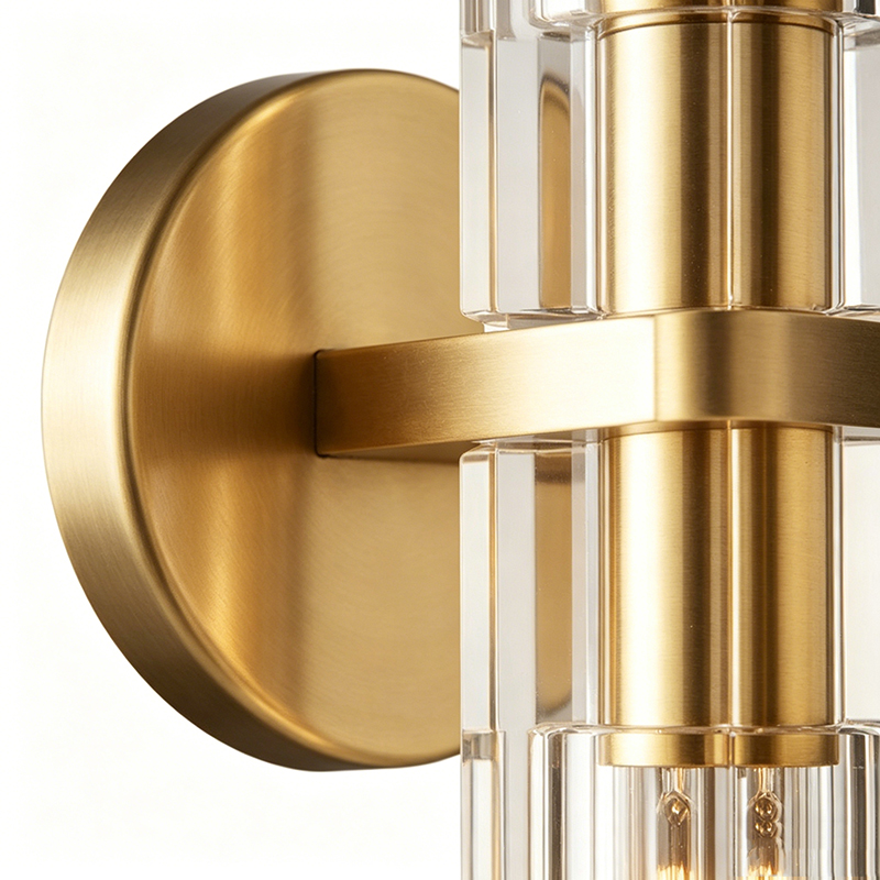 Statement Geometric Double-Layer Wall Fixture - Image 2