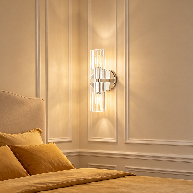 Statement Geometric Double-Layer Wall Fixture - Image 7