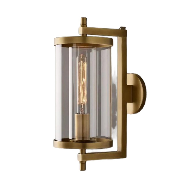 Modern Double Glass Lantern Wall Sconce - Image 6