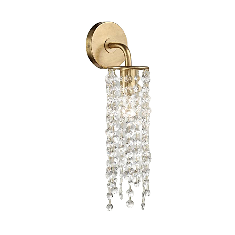 Luxury Crystal Waterfall Wall Lamp (2 Finish Options) - Image 4