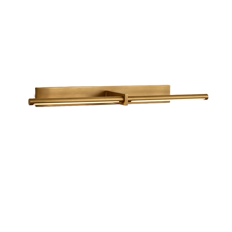 leek Modern Iron & Glass Linear LED Picture & Mirror Wall Light Set - Image 3