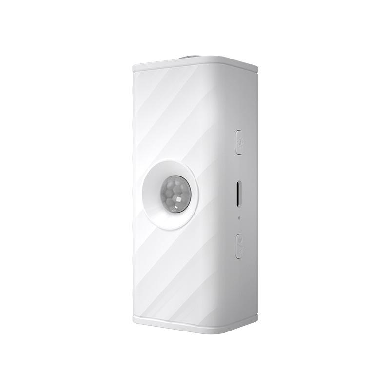 Sleek White ABS Motion Activated Rechargeable Wall Lamp, Energy-Saving LED Light - Image 3