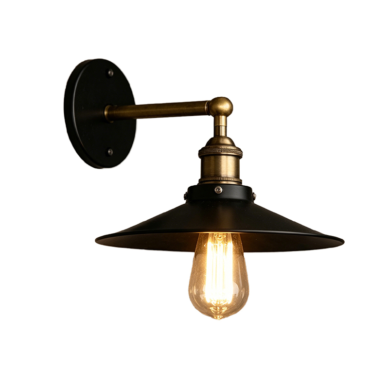 Industrial Metal Wall Sconce, 2 Styles Adjustable Work Light - Image 3