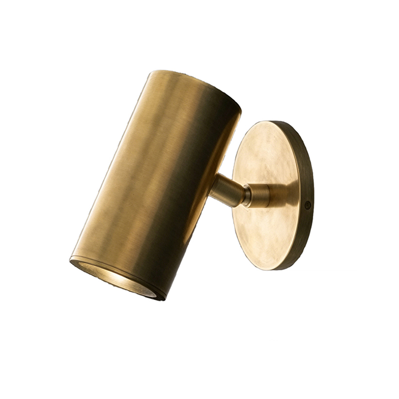Brass Adjustable Spotlight Wall Sconce, 2 Styles Task Light - Image 3