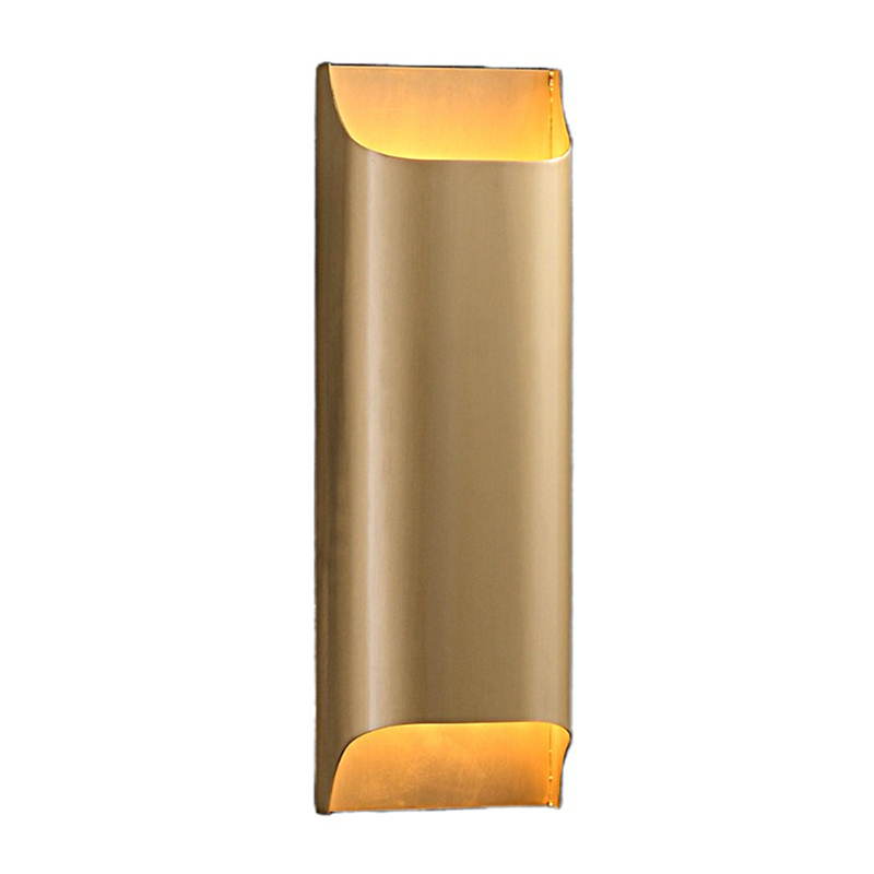 Modern Minimalist Solid Brass Wall Sconce (Square & Rectangular Size Options) - Image 6
