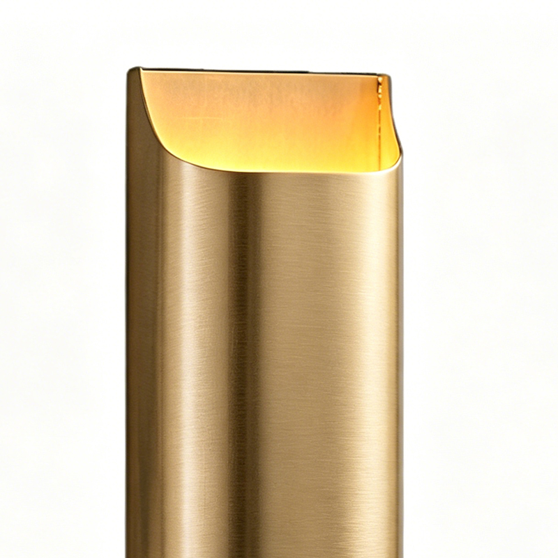 Modern Minimalist Solid Brass Wall Sconce (Square & Rectangular Size Options) - Image 5