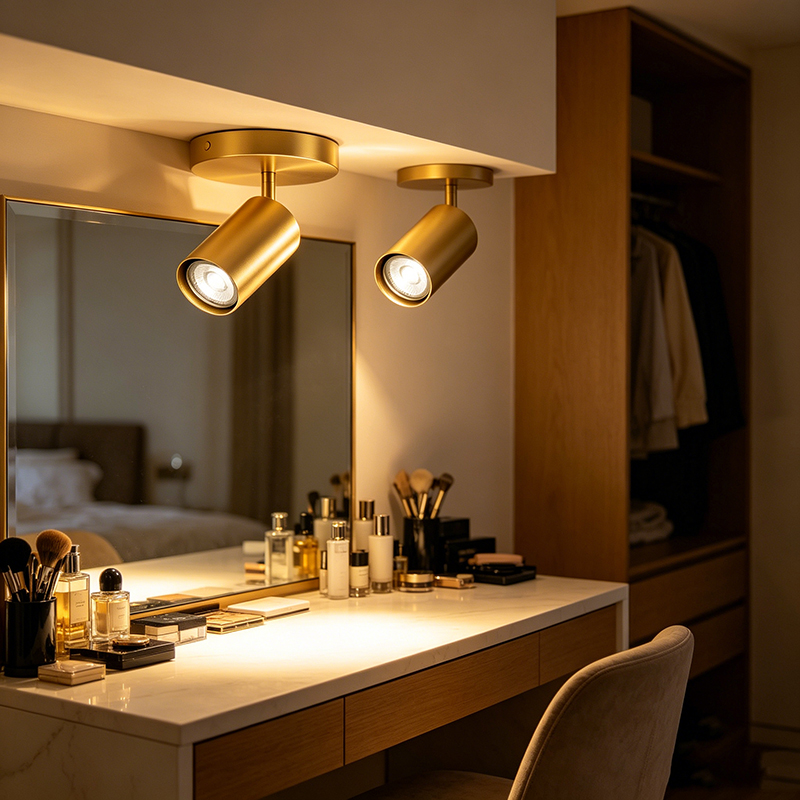 Luxury Modern Brass Spotlight Fixture For Home & Commercial Use