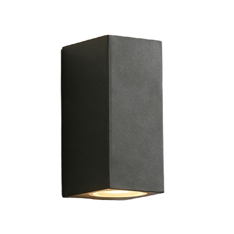 Minimalist Aluminum Outdoor Wall Sconce, 2 Styles LED Light With Glass - Image 12