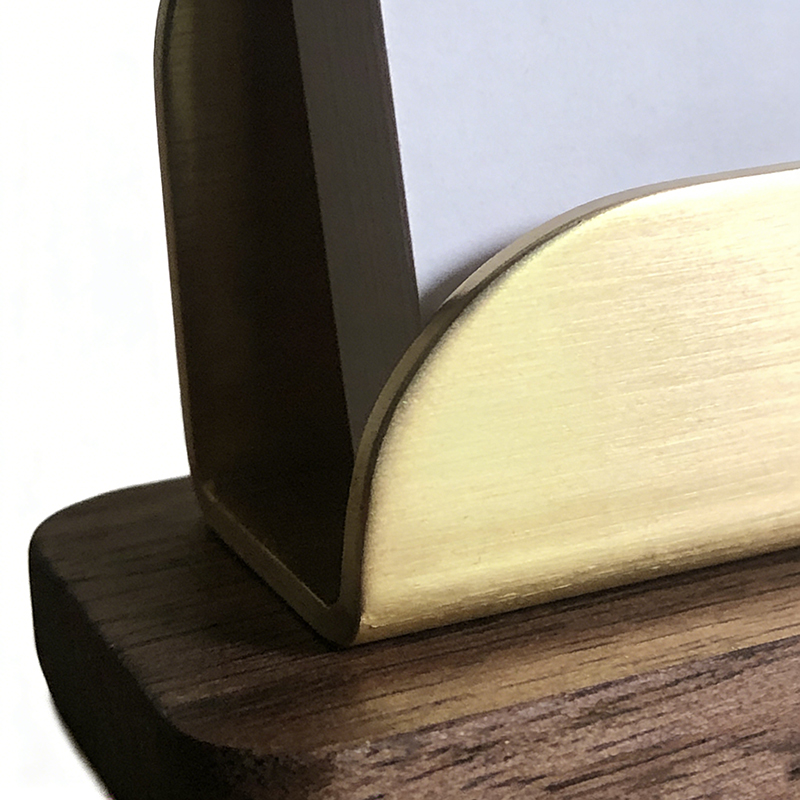 Brass Geometric Card Holder Set (Multiple Shapes) - Image 2