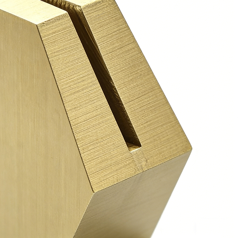 Brass Geometric Card Holder Set (Multiple Shapes) - Image 6
