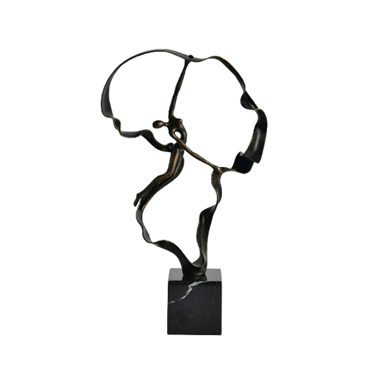Dynamic Alloy Dancer & Marble-Base Desktop Ornament Set (4 Styles) - Image 4