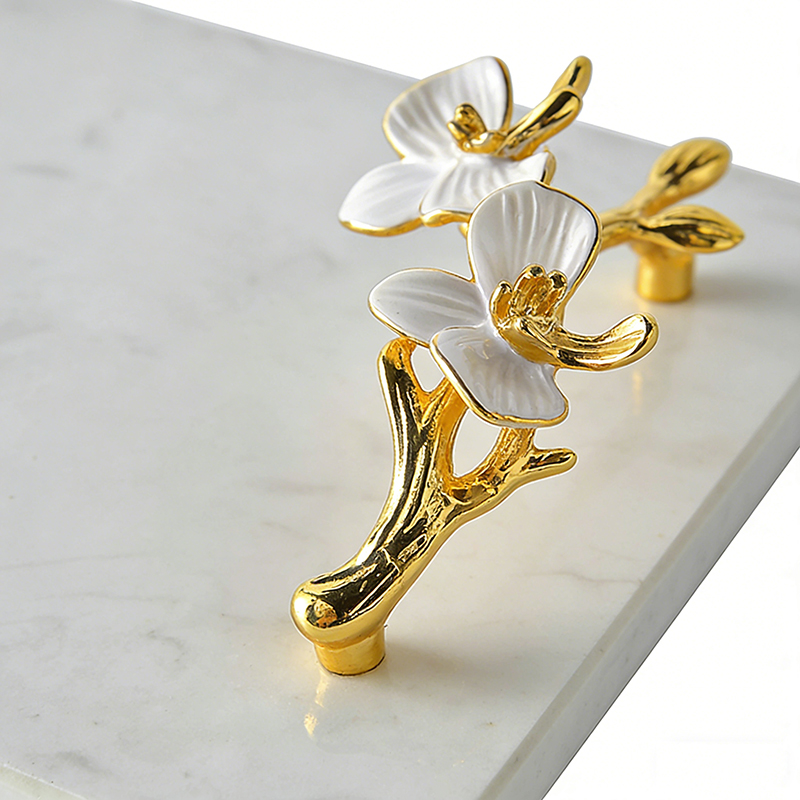 White Marble & Zinc Accent Tray Set (Rectangular & Round) - Image 8