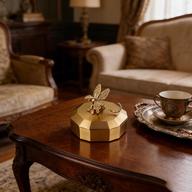 Modern Brass Storage Box Collection - Image 2