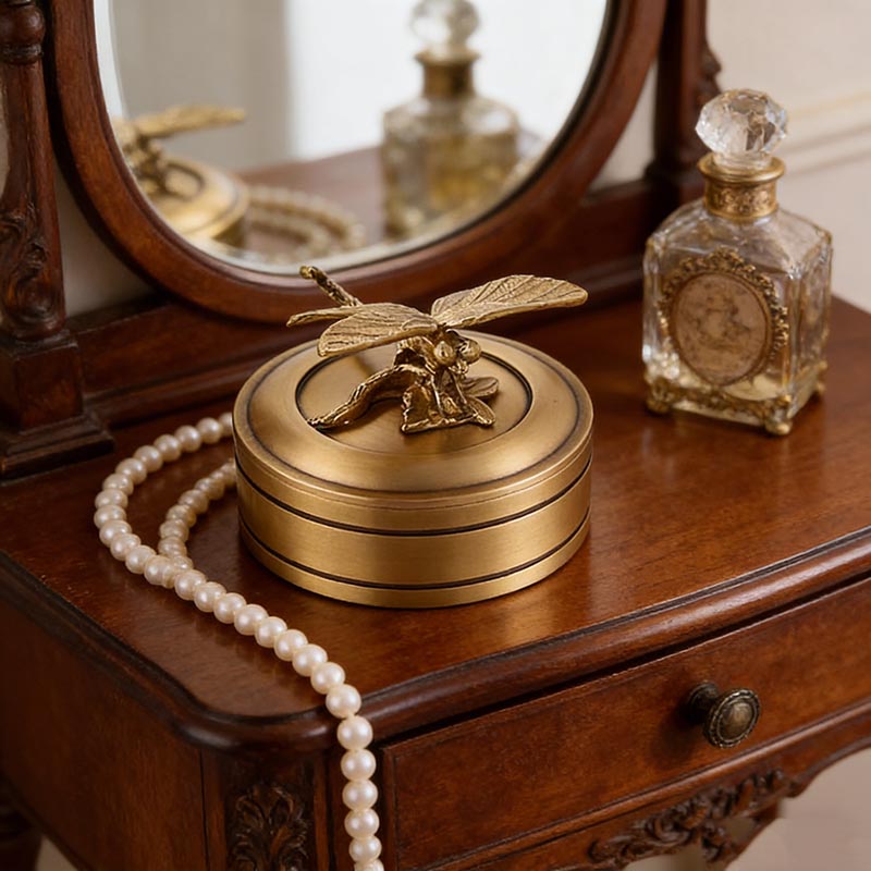 Modern Brass Storage Box Collection