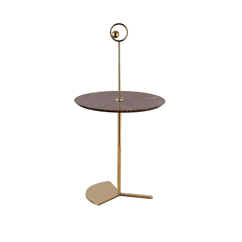 Modern Stainless Steel & Marble Jewelry Stand Set (Two Finishes) - Image 6
