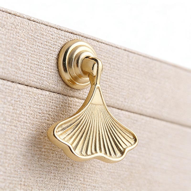 Beige Leather Mdf Jewelry Box Set (Two Sizes) - Image 3