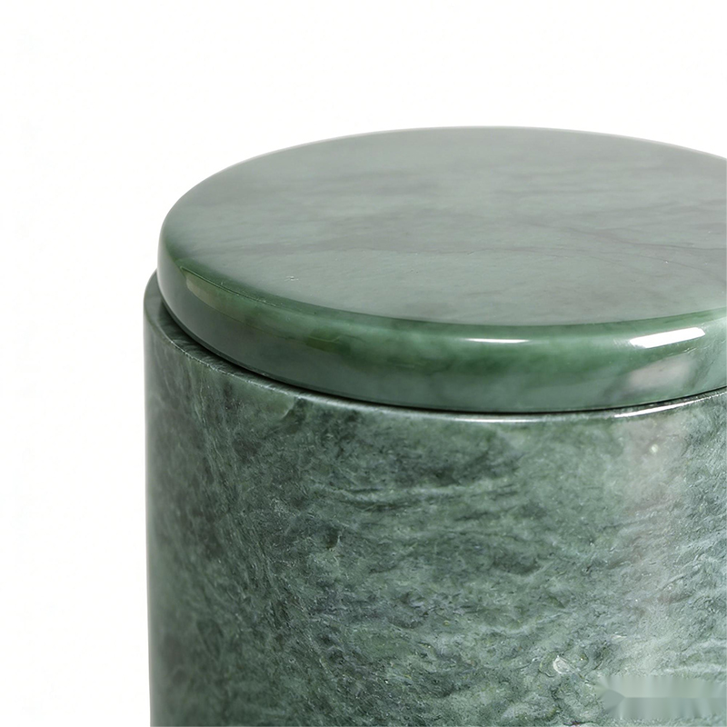 Green Marble Luxury Bathroom Accessory Set (6 Pieces) - Image 4