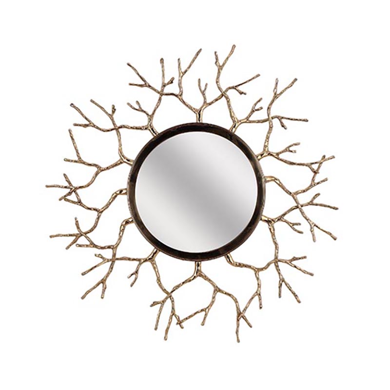 Crafted Delicate Iron Wire Luxury Wall Mirror Collection (3 Sizes) - Image 6
