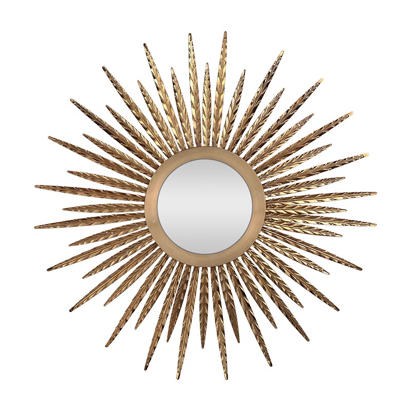 Artisan Iron Frame Decorative Wall Mirror Collection - Image 3