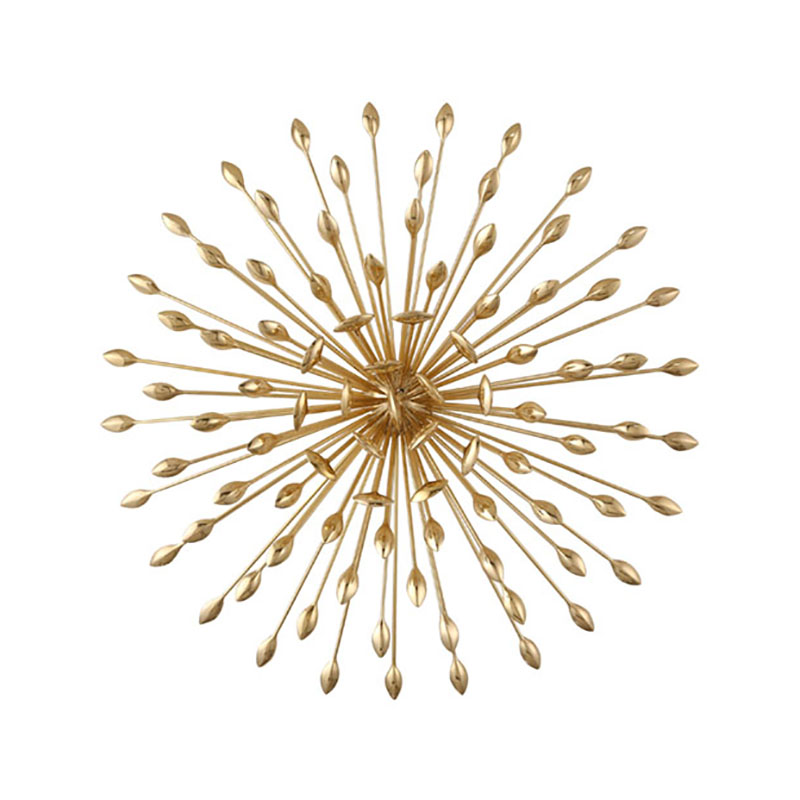 Nature-Inspired Brass Wall Decor Collection (2 Styles, 3 Sizes Each) - Image 6