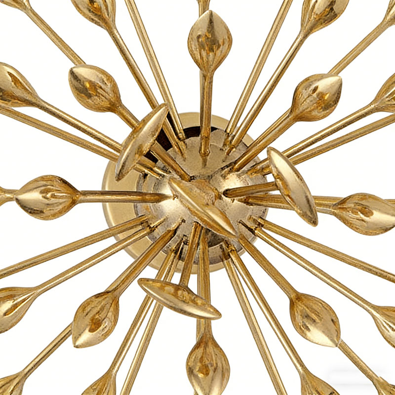Nature-Inspired Brass Wall Decor Collection (2 Styles, 3 Sizes Each) - Image 5