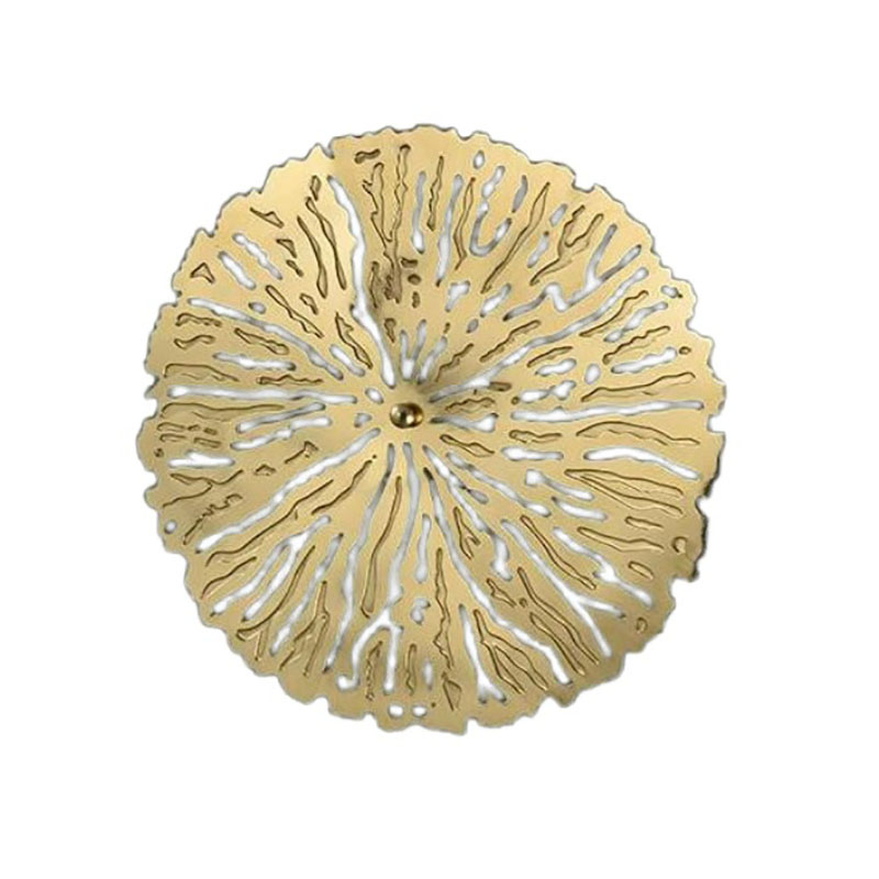 Nature-Inspired Brass Wall Decor Collection (2 Styles, 3 Sizes Each) - Image 9
