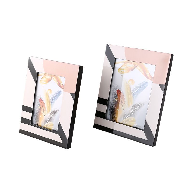 MDF & Glass Artistic Pattern Photo Frame Set (4 Styles, 2 Sizes Each) - Image 12