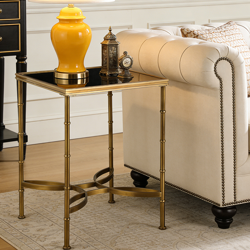 Brass & Marble Accent Table Collection (14 Distinct Designs) - Image 6