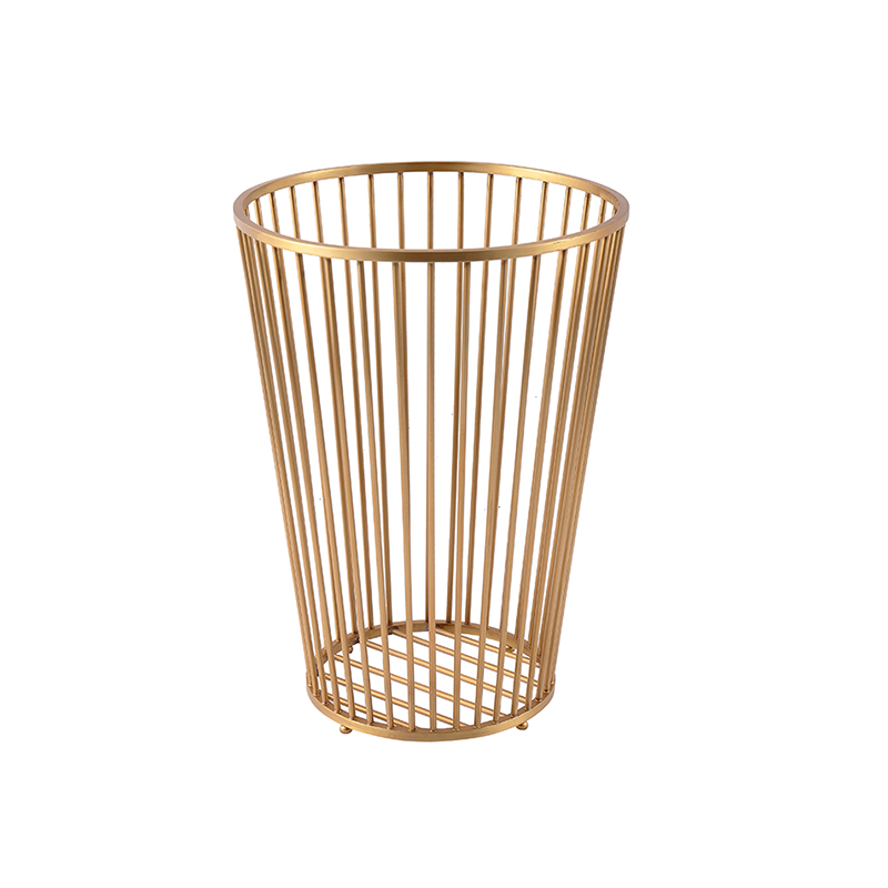 Openwork Brass Umbrella Stand Set (Square & Round Silhouettes) - Image 3