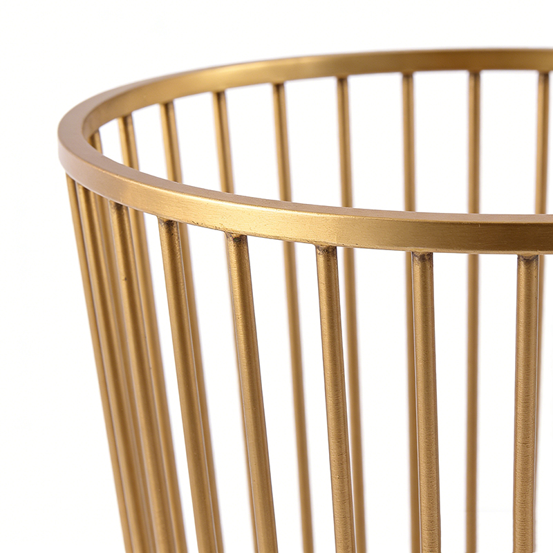 Openwork Brass Umbrella Stand Set (Square & Round Silhouettes) - Image 2