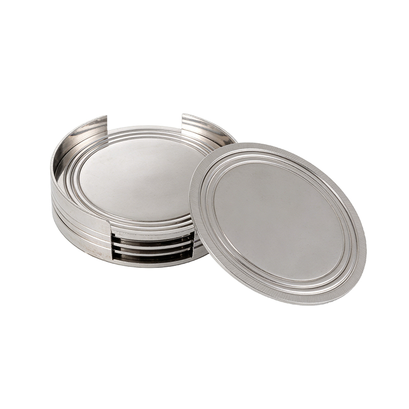 Premium Brass Coaster Sets (Two Stylish Designs, Gold & Silver Options) - Image 6