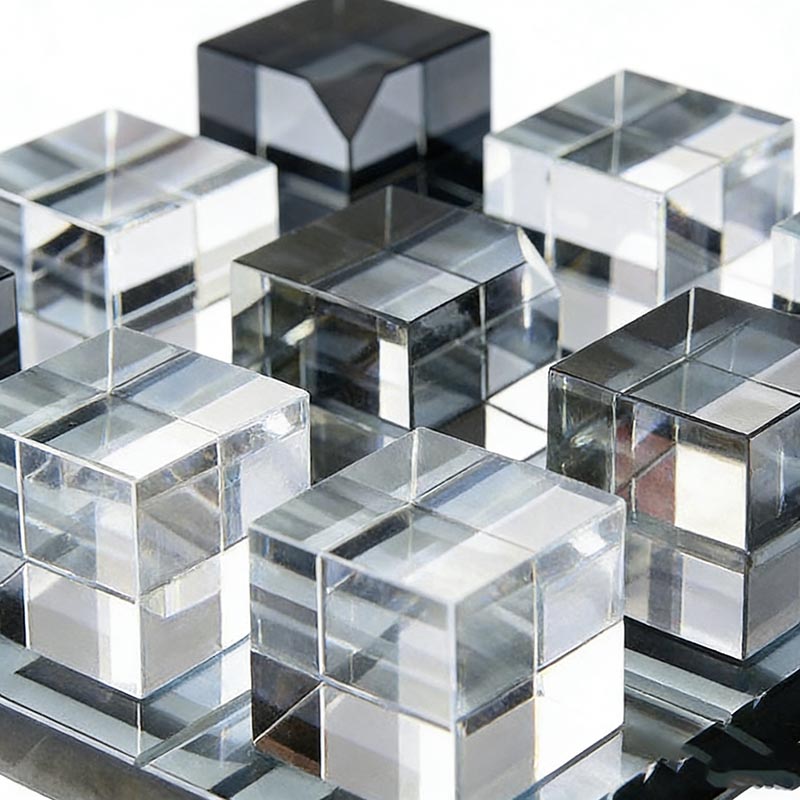 Luxe Crystal Tabletop Chess Set (4 Variations Of Color & Style Designs) - Image 2