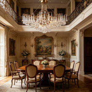 Modern Brass Chandeliers