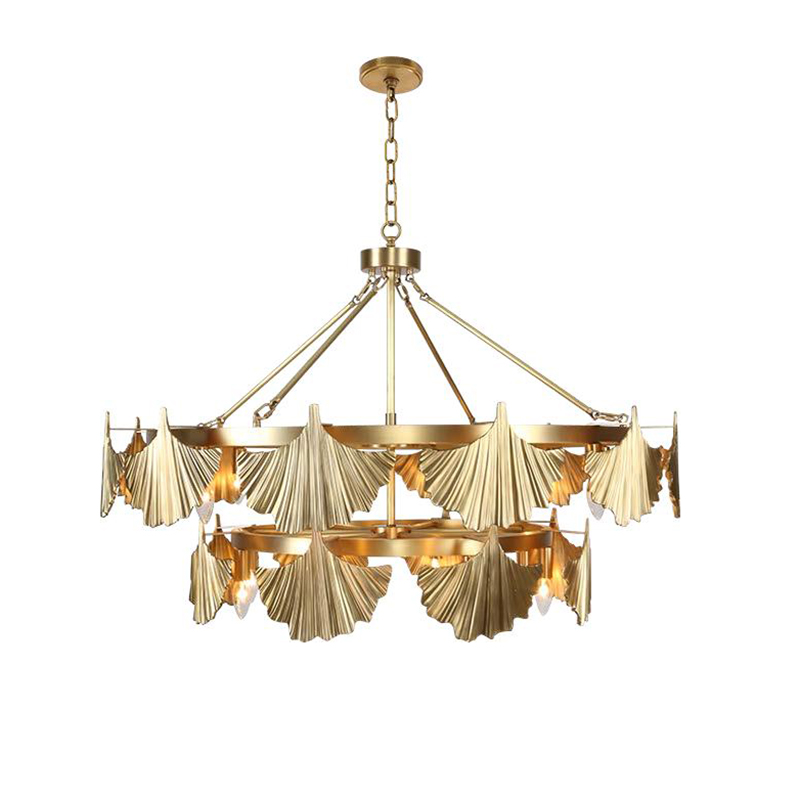 Modern Brass Chandeliers