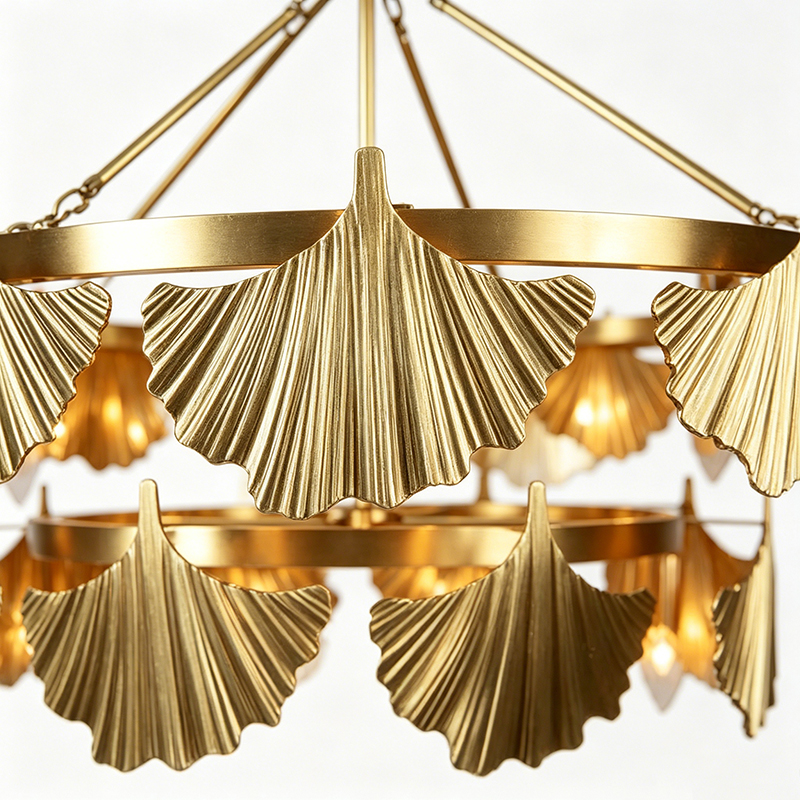 Modern Brass Chandeliers