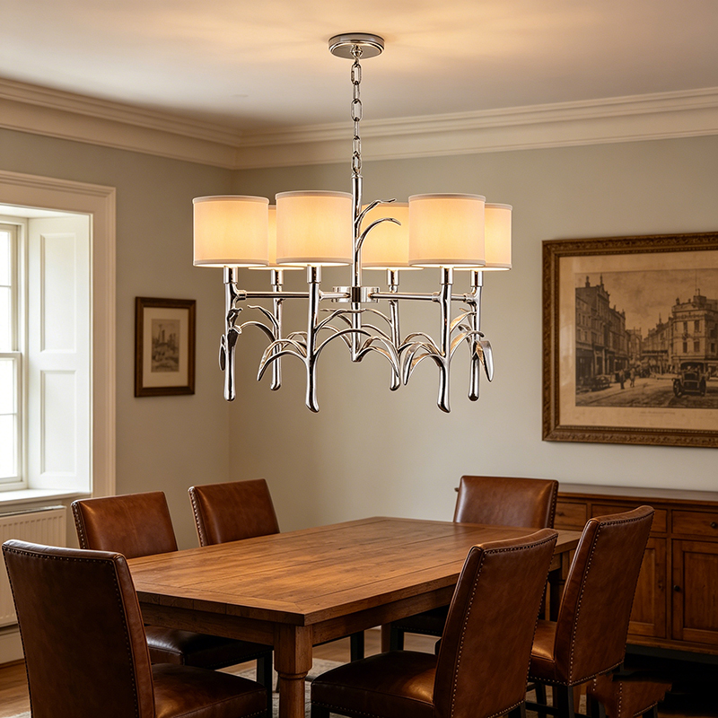 Modern Brass Chandeliers